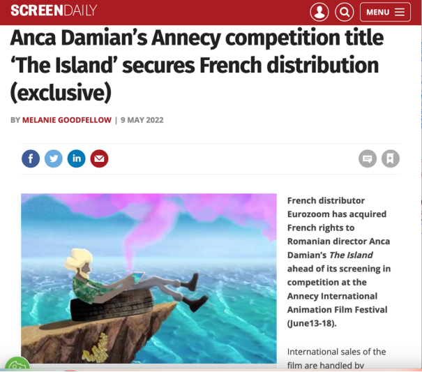 The Island enters French cinema on 07.06.2023